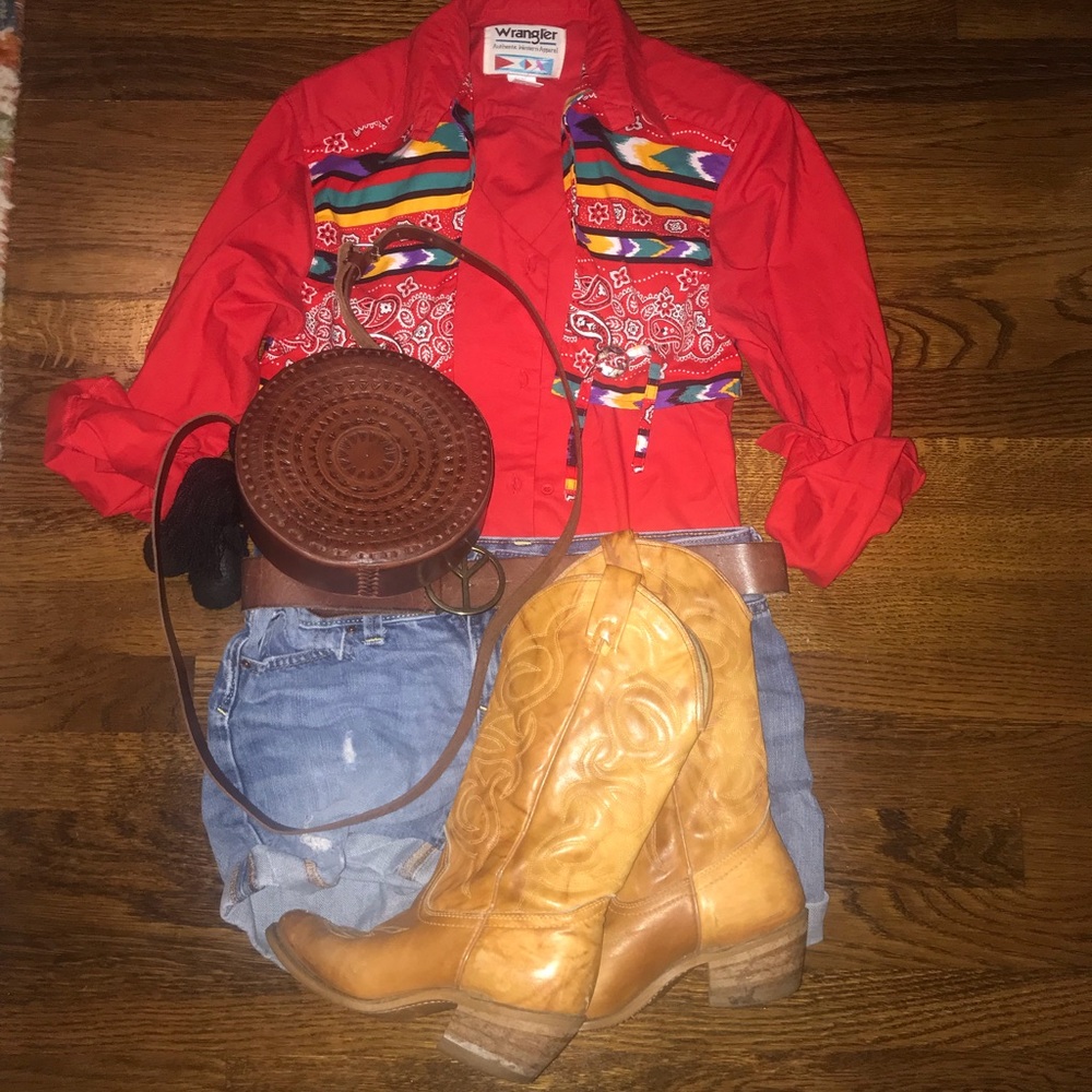 Vintage wrangler top